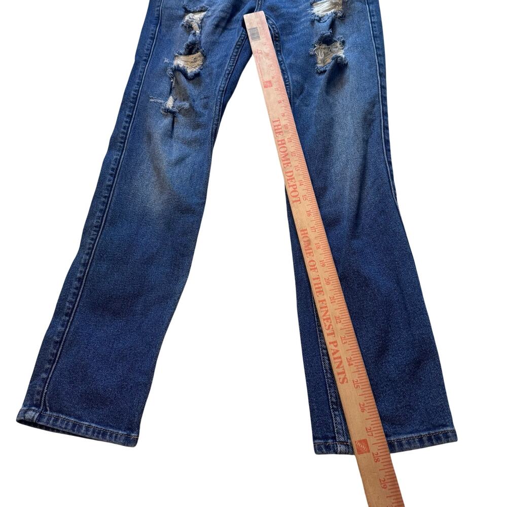 Hollister Men’s Epic Flex Skinny Jeans 29x30 Dark Medium Wash Distressed - Picture 4 of 7